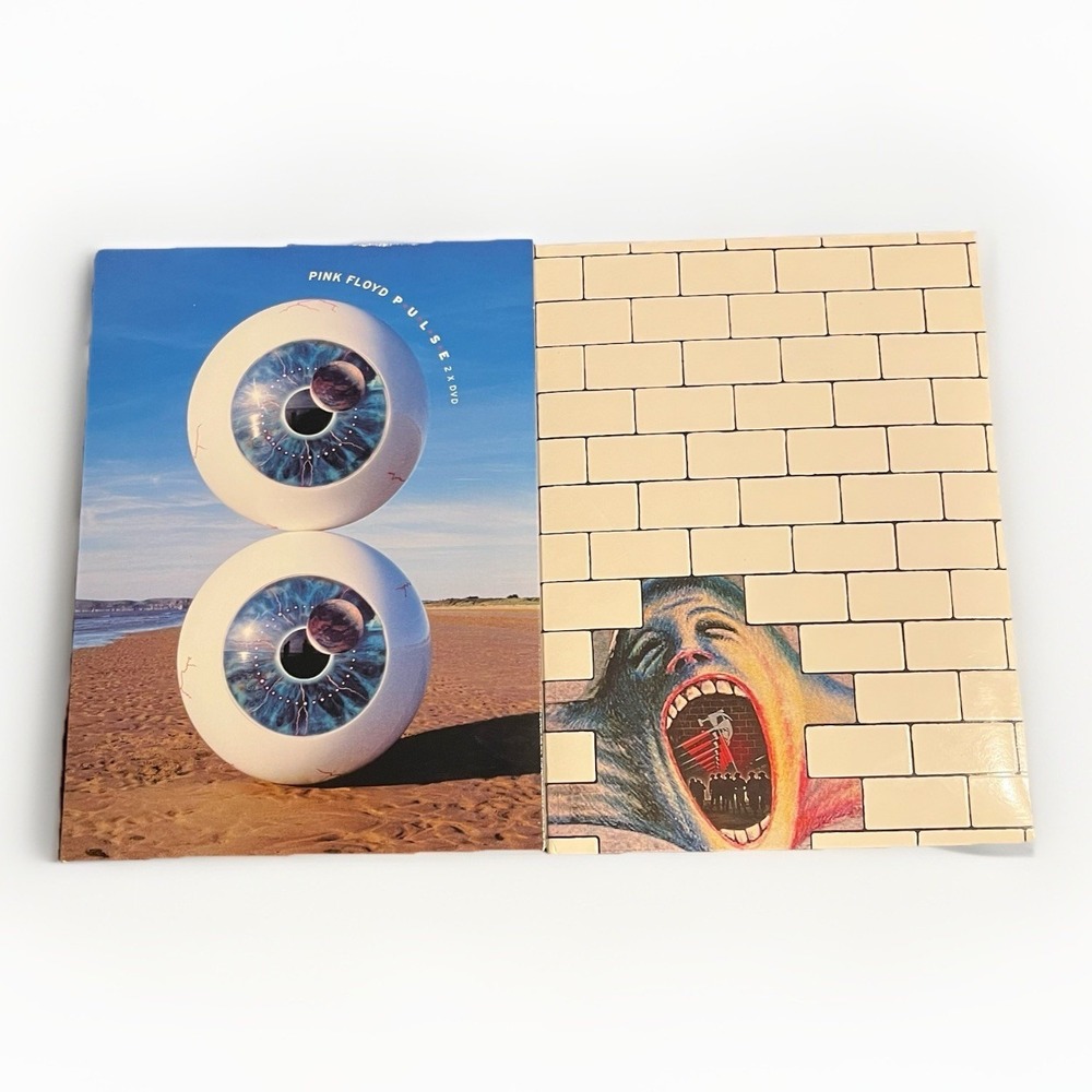 Pink Floyd DVD Lot - The Wall & Pulse (2-Disc Set) - VG/EX - Rock Classics